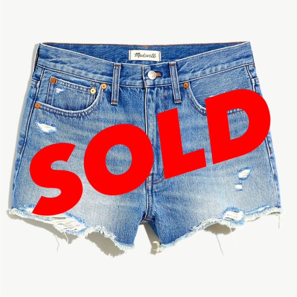 Madewell Relaxed Denim Shorts